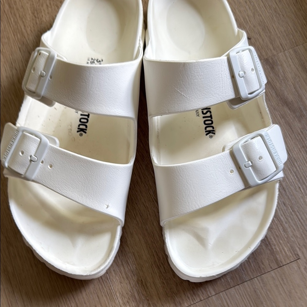 Birkenstock White Sandals